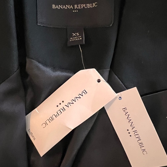 Banana Republic Black tuxedo topcoat - Picture 12 of 15